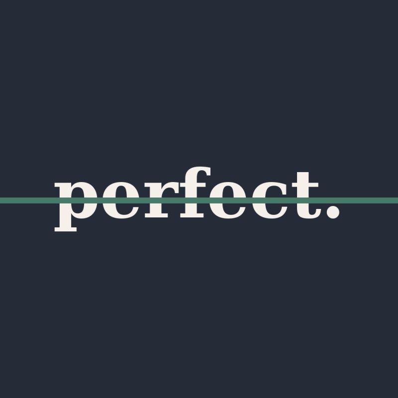 Your CV Isn't Perfect. Neither Is Mine. And That's the Point.