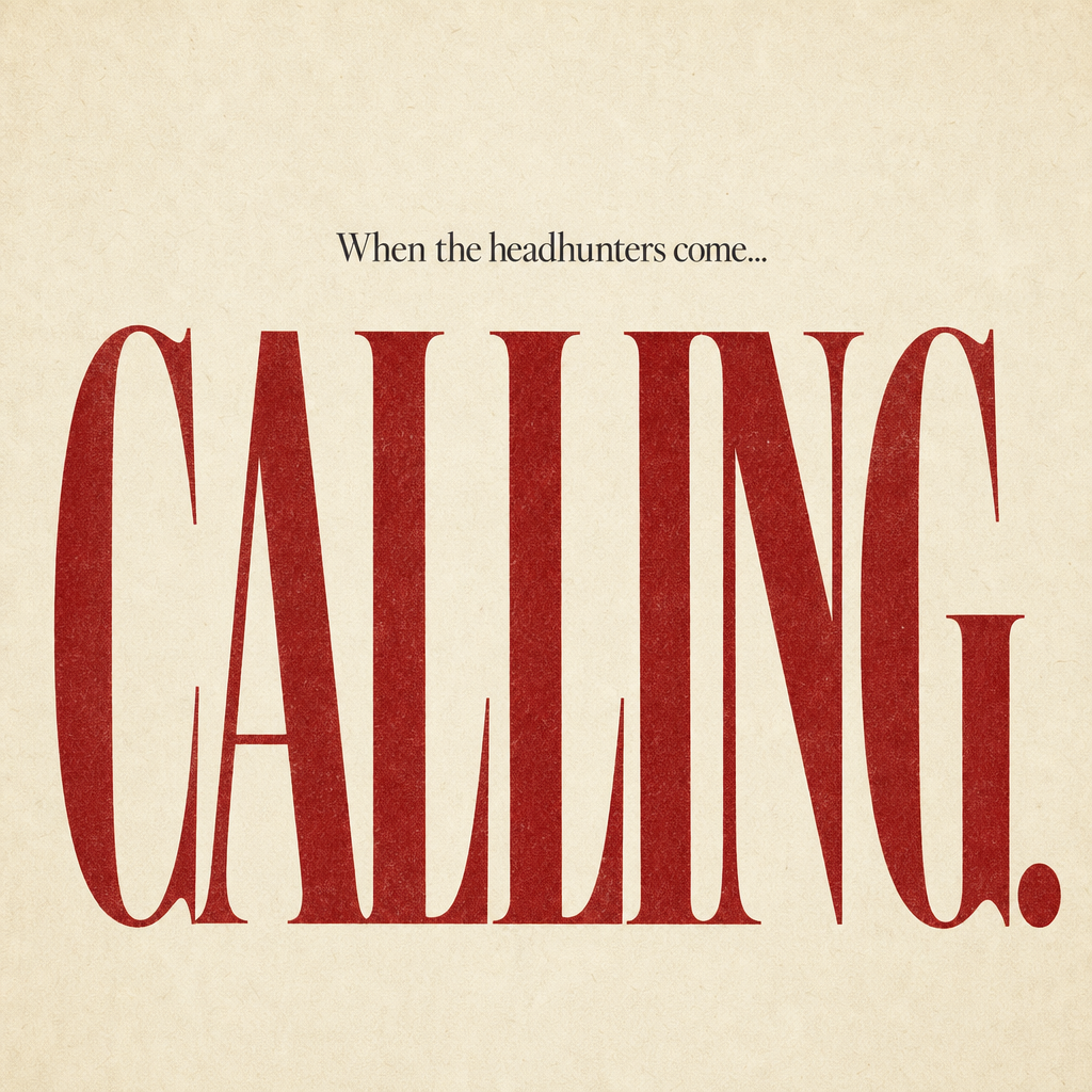 When the Headhunters Come Calling