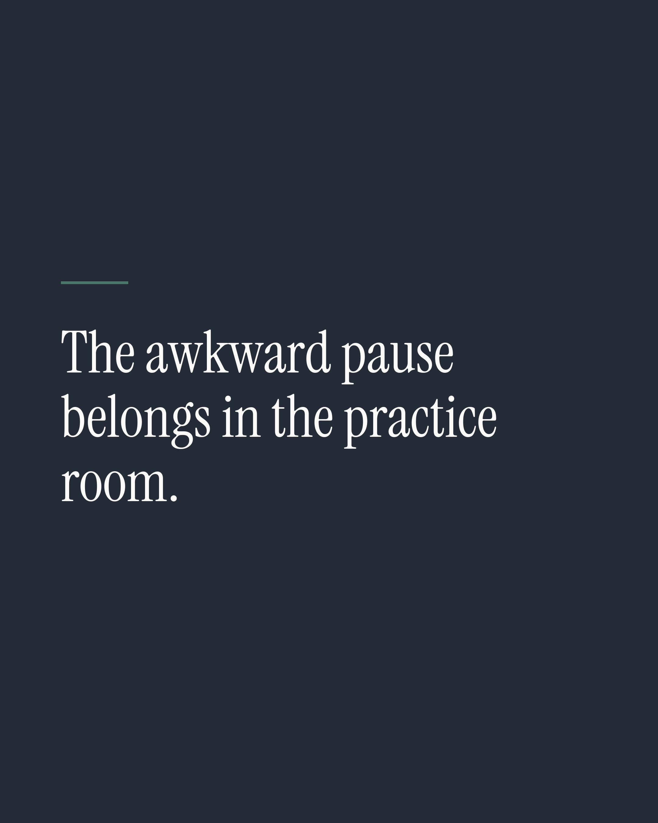 The Interview You Rehearsed in Your Head Is Not the One You'll Give