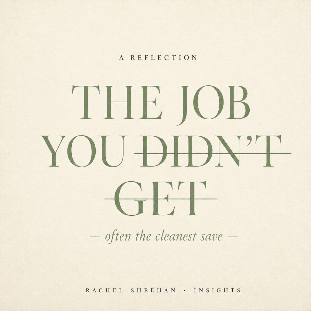 The Job You Didn't Get
