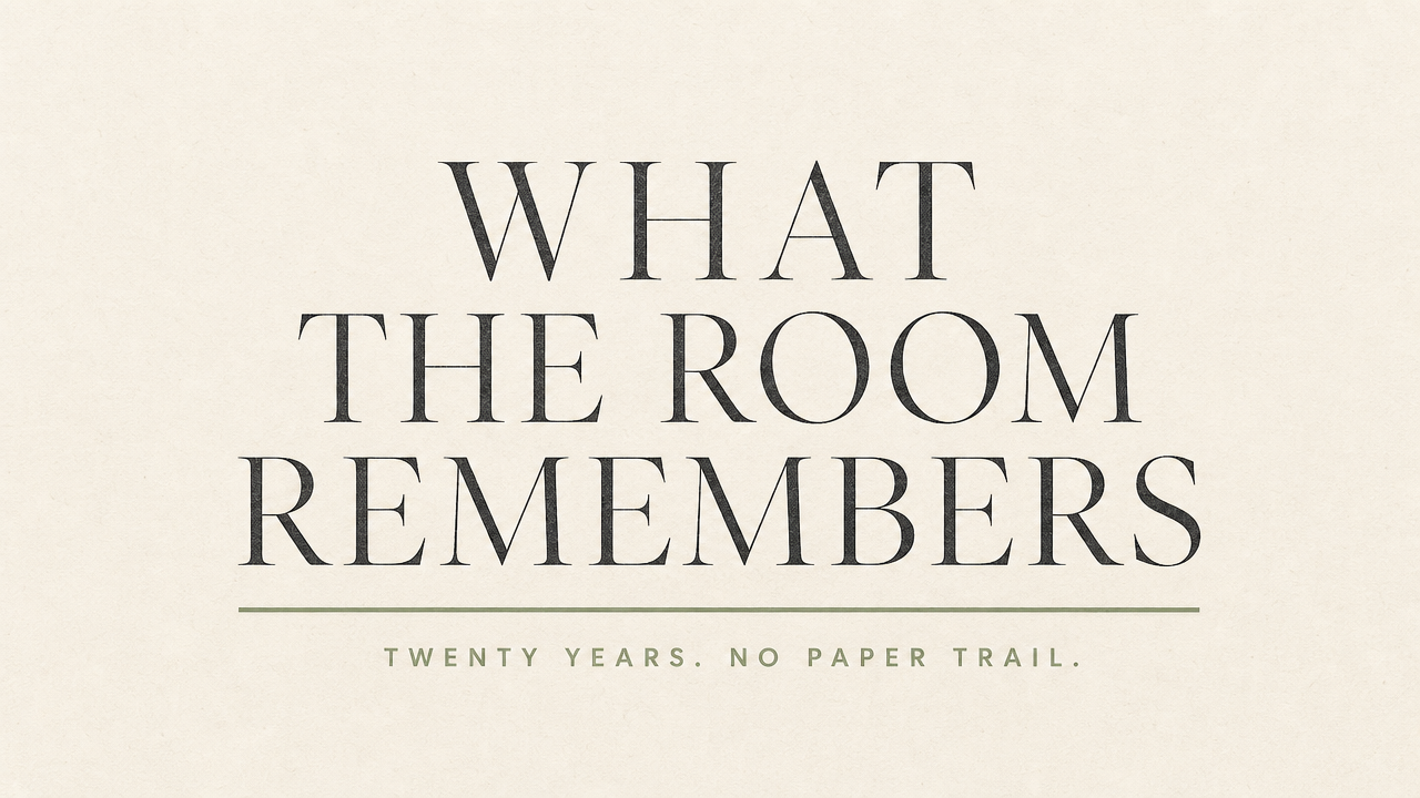 What the Room Remembers